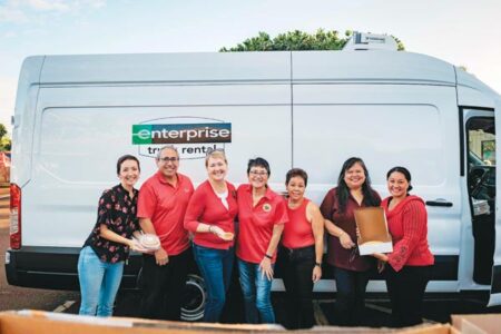 MHLA delivers pies, socks to seniors